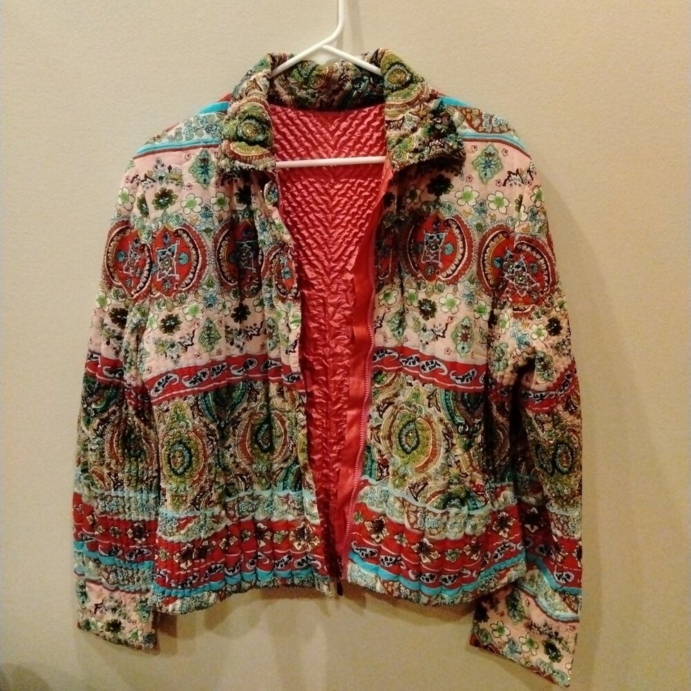 Paisley/flowered Reversible Ubu jacket
